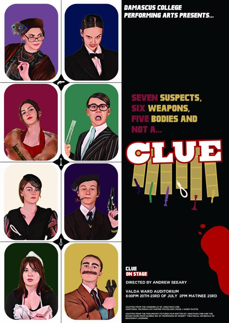 Clue on Stage - Damascus College